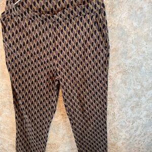 jules and leopold Black And Green Size Small Petite Pants
